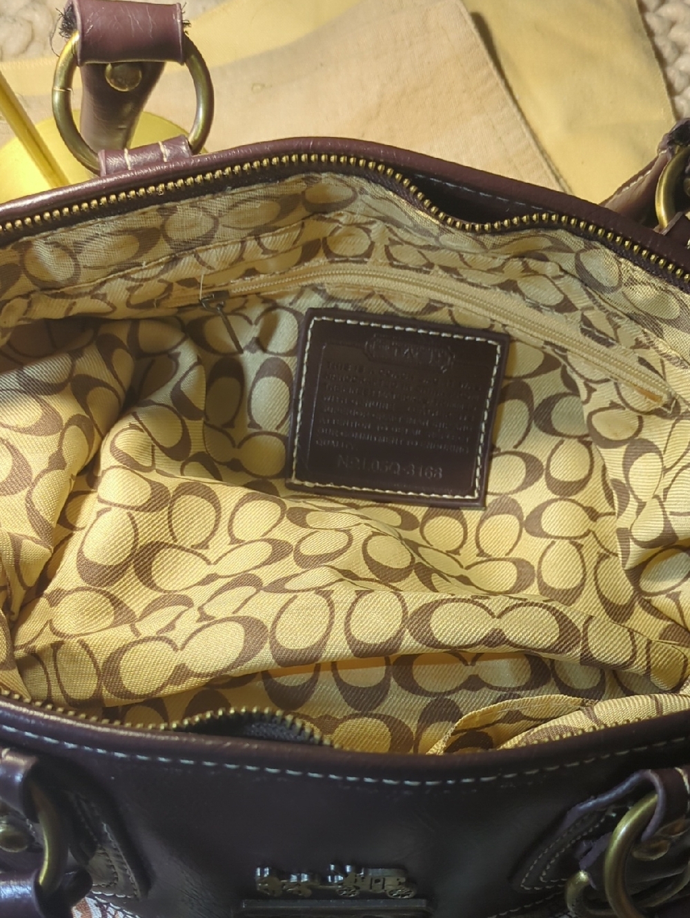 Coach Signature 1941 Crossbody Tote - Picture 13 of 13